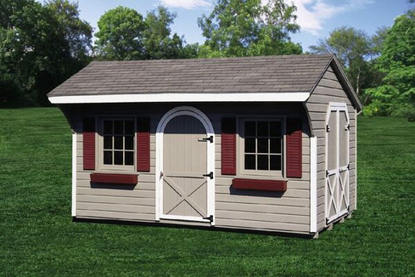 10x14 Quaker style lap sided shed for sale in Virginia