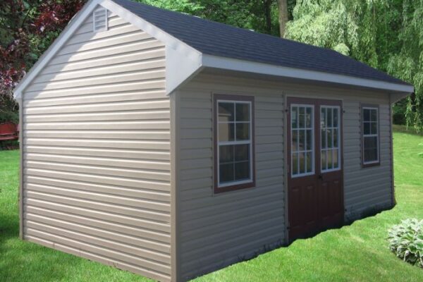10x18 Vinyl Quaker shed for sale in Virginia - P72301